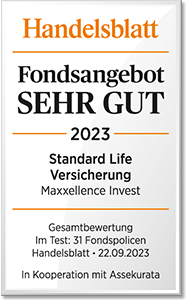 Maxxelence Invest wieder mit sehr gutem Fondsangebot - Der Handelsblatt Partner Assekurata bewertet das Fondsangebot der Maxxellence Invest wieder mit einem „sehr gut“! Assekurata testet regelmäßig für das Handelsblatt die Portfolios der Anbieter fondsgebundener Rentenpolicen. Die Kölner Agentur untersuchte dabei Fonds, die von den teilnehmenden Versicherungen in ihren wichtigsten Fondspolicen am Markt angeboten wurden.